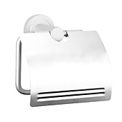 de aluminio anodizado acabado de baño accesorios de montaje en pared de papel higiénico con soporte de la cubierta