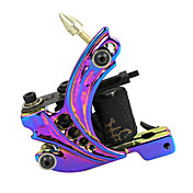 Hand-assembled Cast Iron Tattoo Machine Liner and Shader with Beautiful Finish