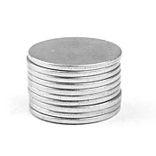 super forte de terras raras ímãs re (15mm x 1mm / 10-pack)