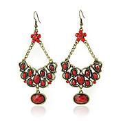 Antique Bronze-plated Boat Earring