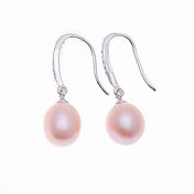 Elegant AA Freshwater Pearl/ Rhinestones Earrings More Colors Available