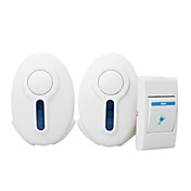 digital sem fio com 36 melodias doorbel tune (controle remoto)