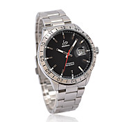 Gorgeous Men's Stainless Steel Mechanical Wrist Watch