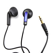 Super Bass stereo øreplugger (svart)