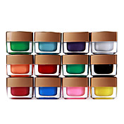 12 colores se mezclan los colores puros constructor uv gel uñas de arte