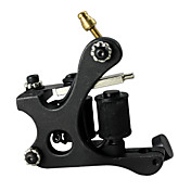 Hand-assembled Cast Iron Tattoo Machine Liner and Shader with Black Finish