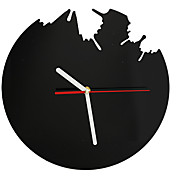 DIY Flying Butterfly Pattern Analog Wall Clock (Assorted Colors)