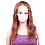 Full Lace With Stretch On Crown Yaki 14" Indian Remy Lace Wig 5 Colors To Choose