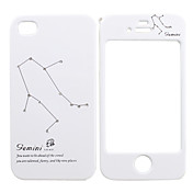 Constellation Design Full Body Case for iPhone 4/4S - Gemini