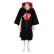 cosplay naruto manto inspirado por akatsuki
