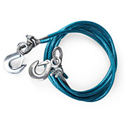Car Truck Steel Tow Cable with Hooks(10Meters, 5Tons)