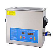 6l aço inoxidável limpador ultra-sónico digital