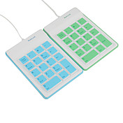 usb 18-Schlüssel Silikon Ziffernblock für Laptop (70cm-Kabel)