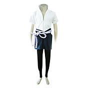 Cosplay Costume Inspired by Naruto Shippden Sasuke Uchiha  with Zipper
