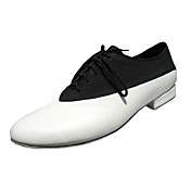 Customize Performance Dance Shoes Real Leather Upper Modern Shoes for Men