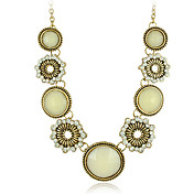 Alloy Rhinestone Long Necklace