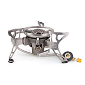 de acero inoxidable compacto de alta montaña camping gas cocina