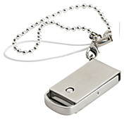 1GB Stainless Steel Swivel Style USB Flash Drive (Silver)
