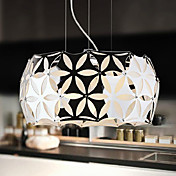Pendant Light with 3 Lights - Floral Patterned