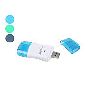 pisen USB 2.0 boog SD / SDHC-geheugenkaartlezer (verschillende kleuren)