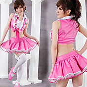 Princess Series Dancing Girl Pink Polyester Costume (3 Pieces)