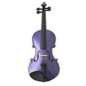 4/4 violino lucido legno massello di abete (multicolore)