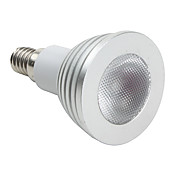 E14  RGB 1-LED Spotlight (48mm, 3W, 85-265V)