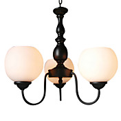 HAYS - Lustre Cristal - 3 slots à ampoule