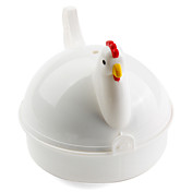 Chicken Shape Egg Boiler (White)