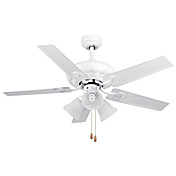 5 - Blade Two - Way Mode Ceiling Fan with 3 Lights in 3 Speed