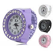 lega di donne orologio anello con diamante analogico (colori assortiti)