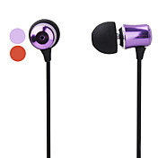 prima de estilo metálico, metal, auriculares de botón (colores surtidos)