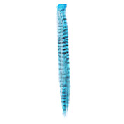 50 PCS Tiger Stripes Blue Clip In Synthetic Hair Extension