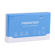 Pisen Desktop All-In-1 Memory Card Reader (Blue)