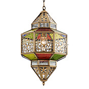 Stylish Pendant Light with 1 Light in Golden