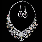 Beautiful Rhinestone Royal Ladies' Jewelry Set (45 cm)