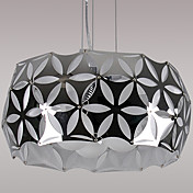 3 - Light Pendant Light with Floral Pattern
