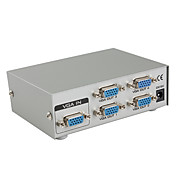 4-port 150MHz vga splitter 1 pc a 4 monitor video splitter box