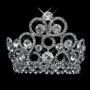 legering med rhinestone og perle oly stil brude tiara