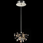 6-lys krystalvedhæng lys