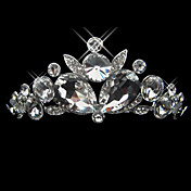 legering med rhinestone og perle fyndige brude tiara