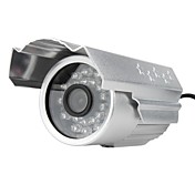 tout-en-un tous les caméra de sécurité en métal avec fente pour carte SD (24 LEDs IR)