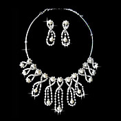 White Pearl Two Piece Nobby Ladies' Jewelry Set (45 cm)
