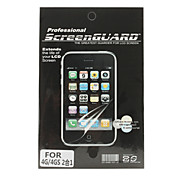 Front and Back High Transparency Screen Protector with Cleaning Cloth for iPhone 4 and 4S