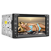 6.2 Inch 2DIN Car DVD Player (GPS, MPEG4 DVB-T, Bluetooth, PIP, RDS)