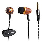 Awei hölzernen Stil in-Ear-Ohrhörer (braun)