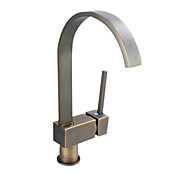 antik inspirierte massivem Messing Küchenarmatur - antike Bronze-Finish