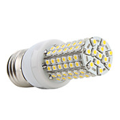E27 3W 96x3528 SMD 300LM 2800-3200K Warm White Light LED Corn Bulb (230V)