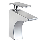 Morden Stainless Steel Bathroom Sink Faucet Brushed Finish