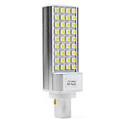 G24 5W 36x5050 SMD 350-400LM 5500-6500K Natural White Light LED Bulb (110-240V)